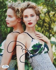 Jennifer Lawrence Hunger Games Sexy Signed Autograph 8x10 Photo