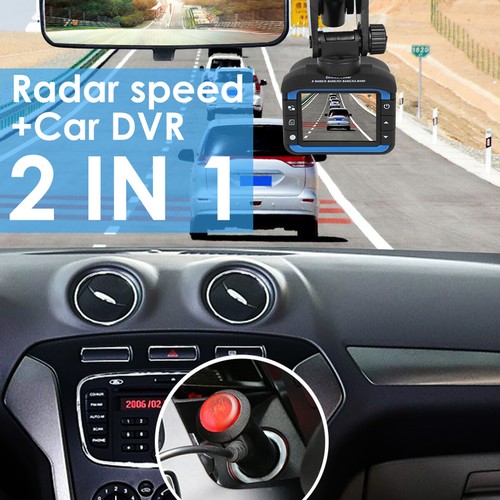 Anti Radar Laser Police Detector Speed Car Recorder 360 Dash Camera Night Vision - Picture 2 of 11