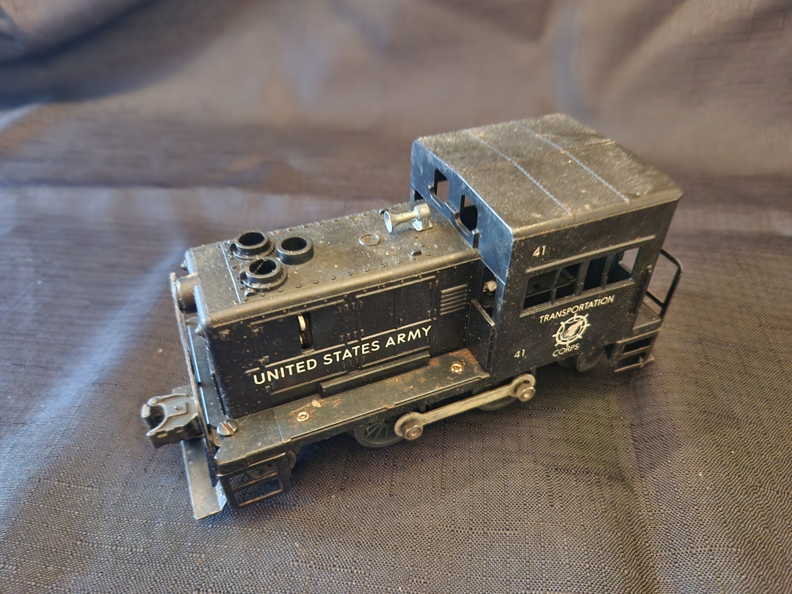 Lionel Postwar 41 U.S. Army Gas Turbine Switcher 2-4-2 O O27 Gauge 1955