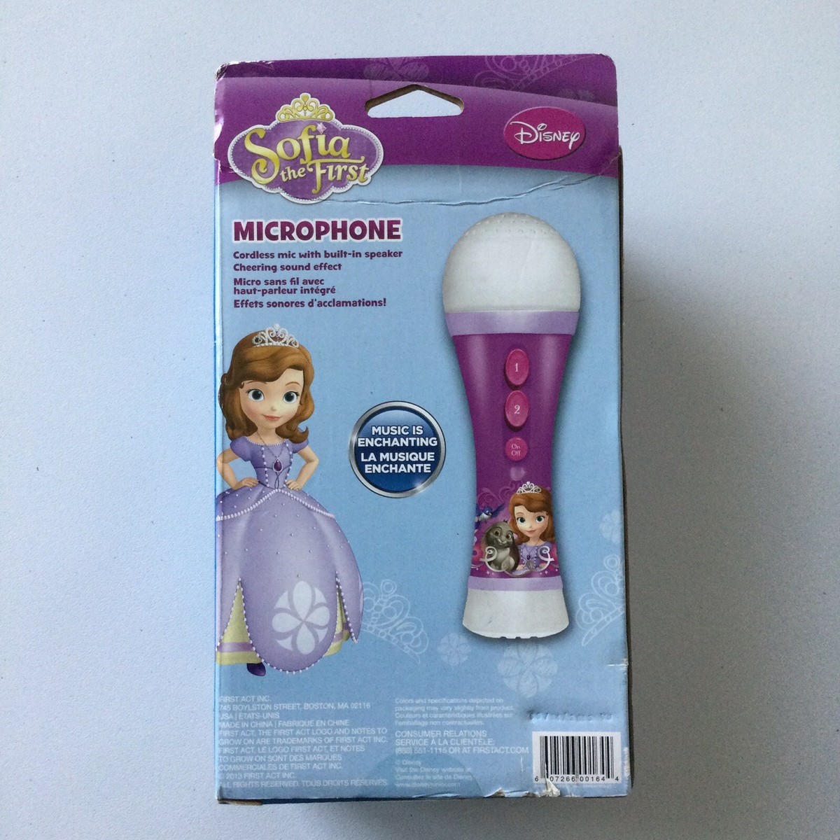 First Act SF955 Disney Sofia the First Microphone. New In Box | eBay