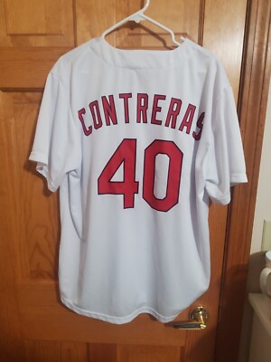 Wilson Contreras Louis Cardinals SGA Jersey Size XL