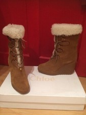 🌲Neue Chloe Stiefeletten S 40 (Wert 970 Euro) Sehr Sehr Bequem🌲