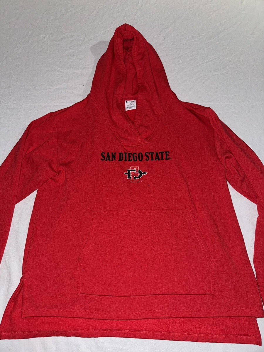 San Diego State University Mens Large Red Sweater Champion SDSU