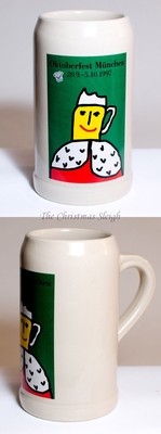 The Official Munich Oktoberfest Collectors' Annual Beer Stein 1997 - 1 Liter