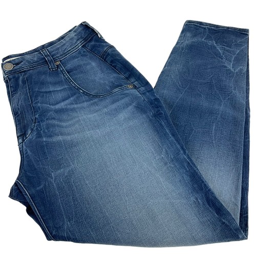 Fidelity Jeans Womens Size 31" Blue Jimi High Waist Cropped Stretch $220 Nwot - Picture 3 of 13