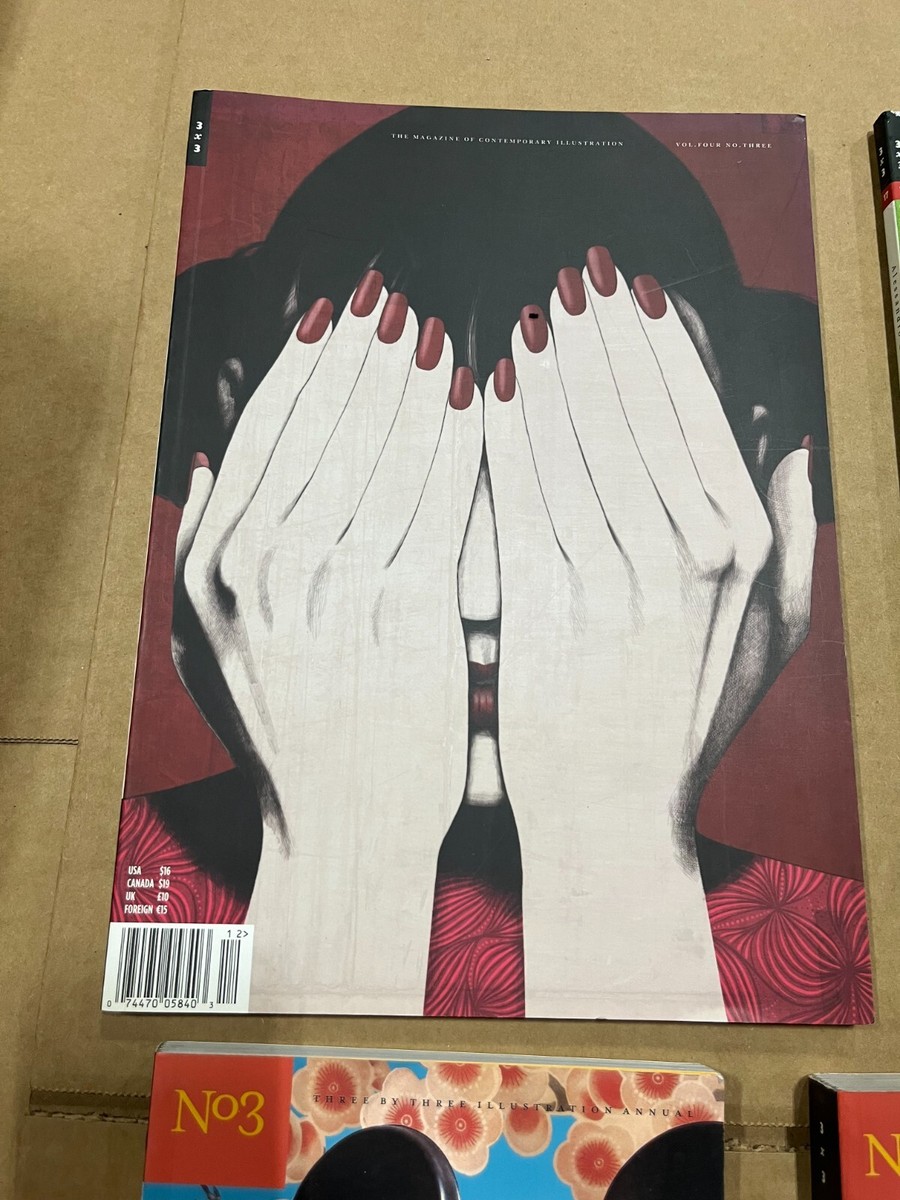 セール！　Three by Three Illustration Ann… 3X3 Magazine of Contemporary Illustration LOt annual