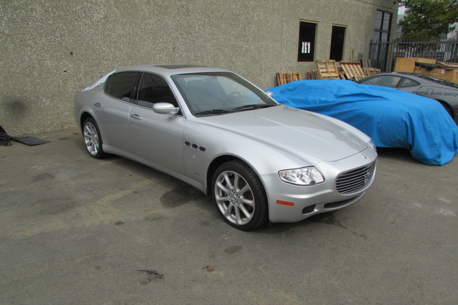 Maserati Quattroporte, RH Front Door Panel Connecting Cables, Wires, P/N 214128