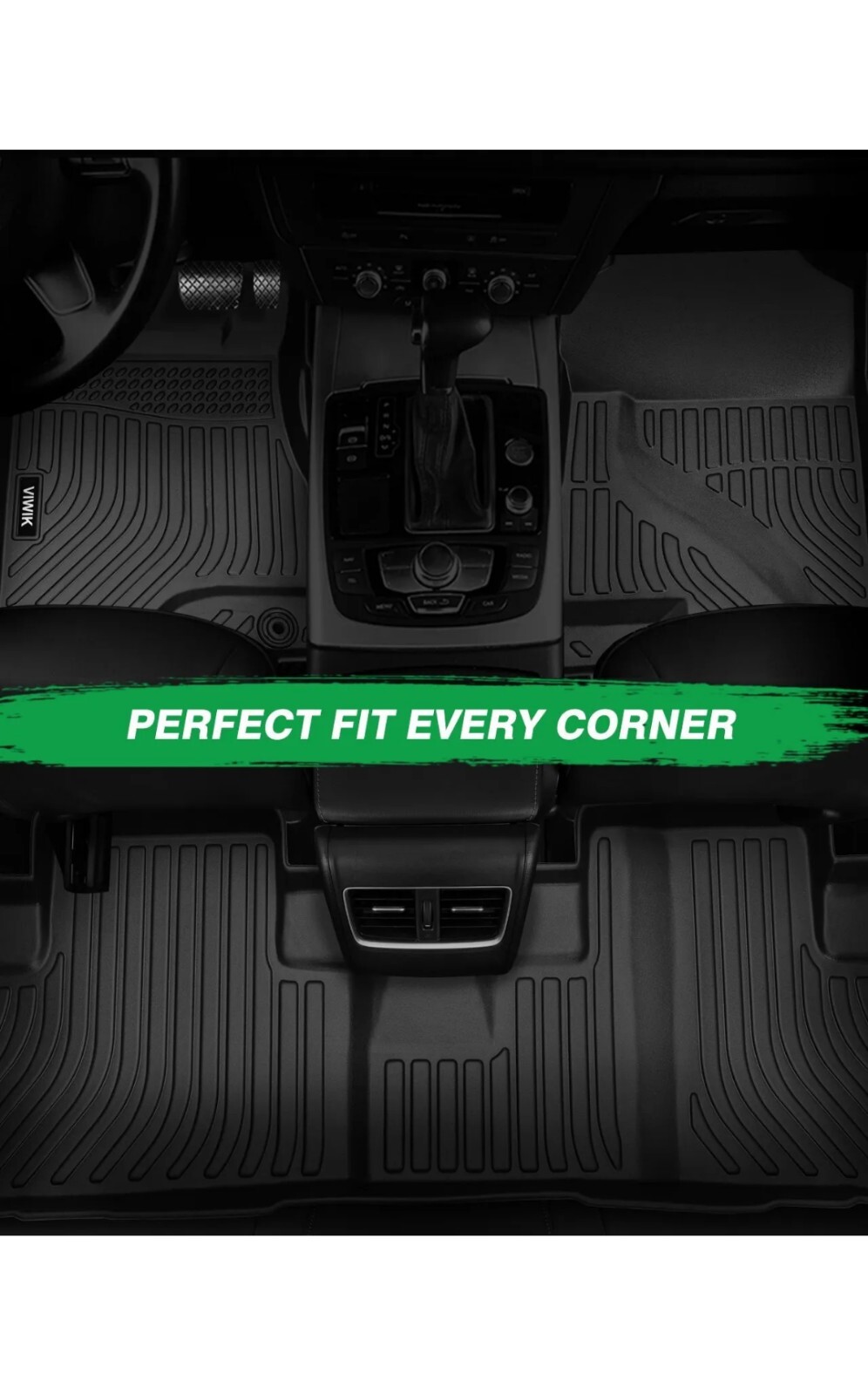 Floor Mats Liners Weather Resistant Front and Rear for 20142019 Nissan