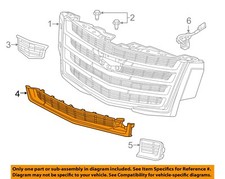 Cadillac GM OEM 15-16 Escalade ESV-Grille-Lower 23181988
