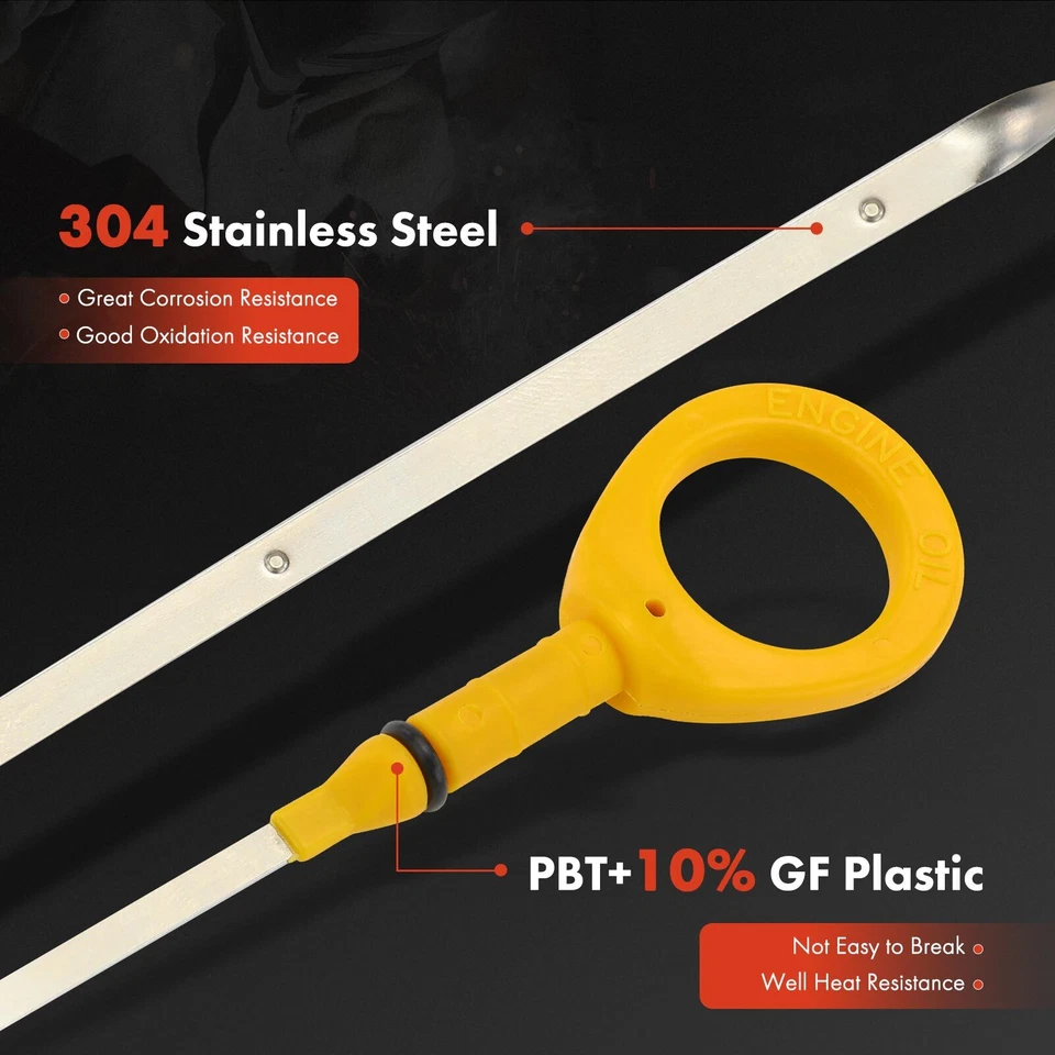 Varilla de medición de aceite de motor para Toyota Prius 2001 2002 2003 2004 2005 2006-2009 L4 1,5 L Foto 2 de 4