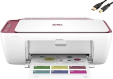 HP DeskJet 27 Series Printer, All-in-One Color Inkjet Printer Rosewood * No Ink*