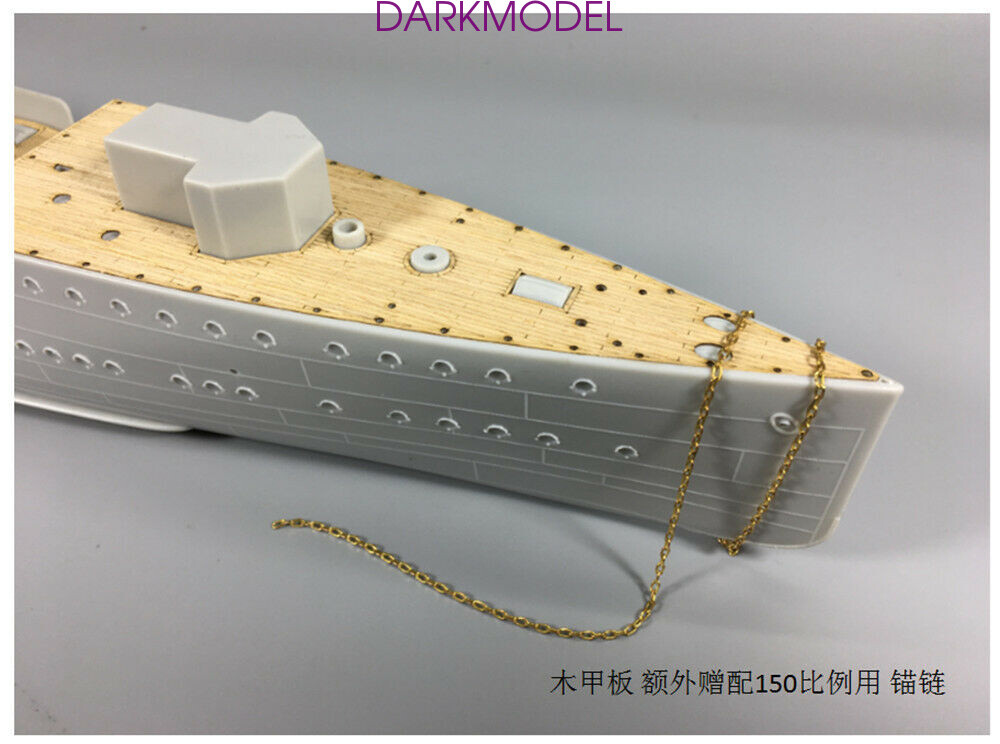 CY15001 Wooden Deck for Trumpeter 03503 1/150 Scale Zhong