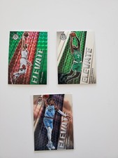 2020-21 Mosaic Elevate Zach Lavine Green  + Jaylen Brown Base + Ja Morant 