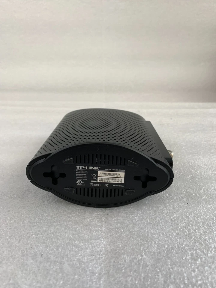 TP-LINK TC-7610 DOCSIS 3.0 Cable Modem UNIT ONLY FREE SHIPPING - Image 2 of 4