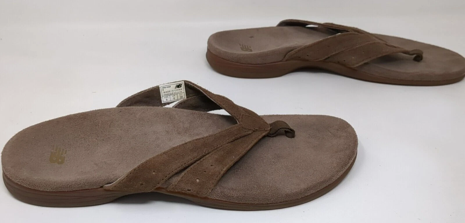 Sandali New Balance serie 6100 Pinnacle Shasta marroni da donna taglia 8 B WR6100BR