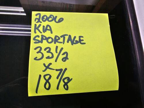 Kia Sportage Sunroof Glass Moonroof Factory OEM 2005 2006 2007 2008 2009 10 5841 - Picture 5 of 9