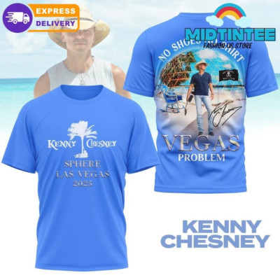 Kenny Chesney Sphere Las Vegas 2025 3D T-Shirt All sizes