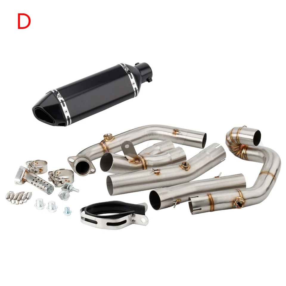 For Suzuki SV650 SV650S SV 650 / S Motorcycle Exhaust Muffler With Mid Link Pipe - Image 4 of 4