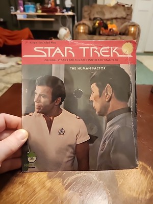 Star Trek 7'' 45 Record The Human Factor, Factory Sealed, Peter Pan Records, 1979