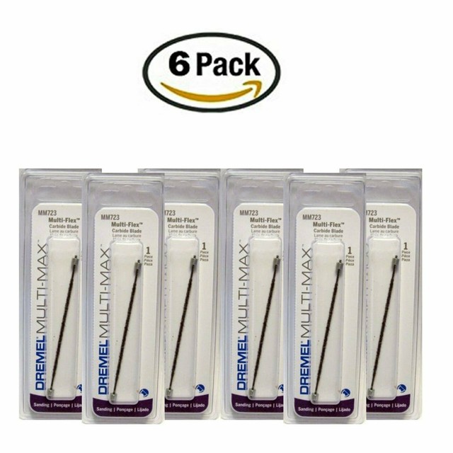 Dremel MM723 Multi Max Flex Carbide Sanding Blade (Pack Of 6) eBay