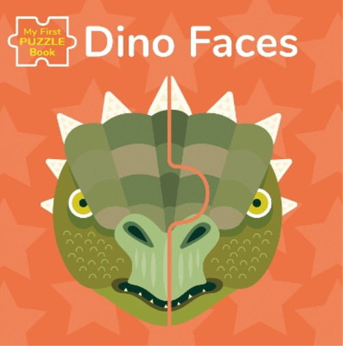 Thumbnail - Agnese Baruzzi My First Puzzle Book: Dino Faces (gebundene Ausgabe)