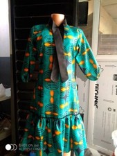 Beautiful African Ankara Dress Size 8