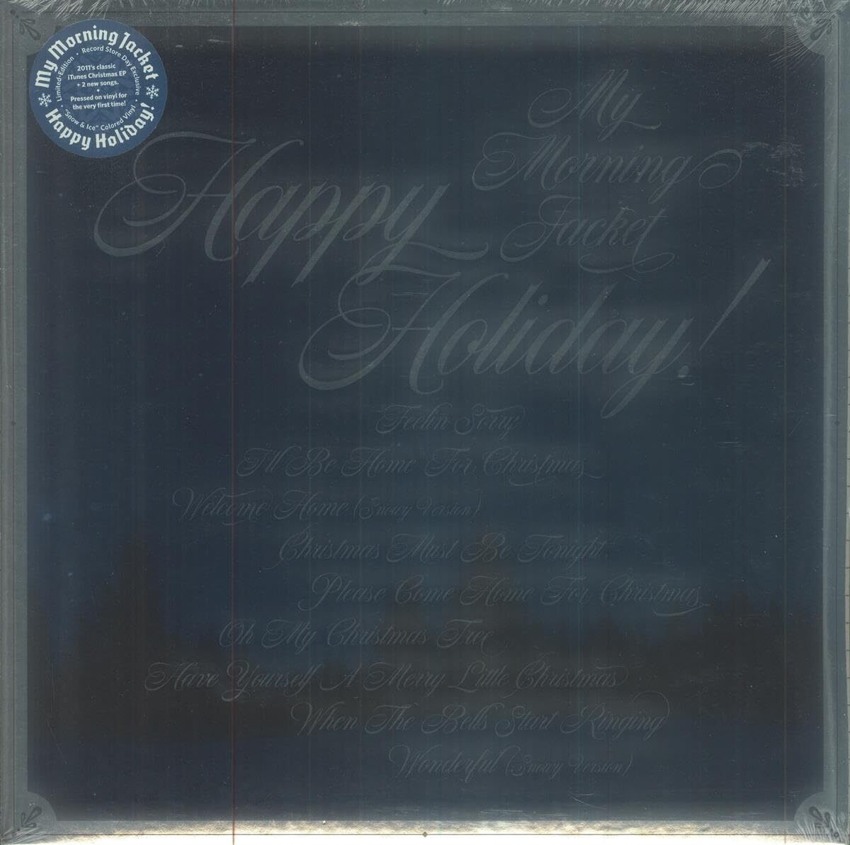 My Morning Jacket Happy Holiday with White Snow (Vinyl LP)