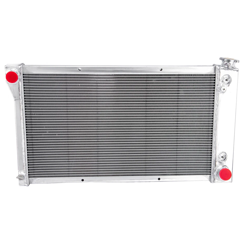 4 Row Radiator Fit 1967-1972 69 Chevy C10 C20 C30 K10 K20 GMC C2500 K3500 Pickup Foto 2 de 4