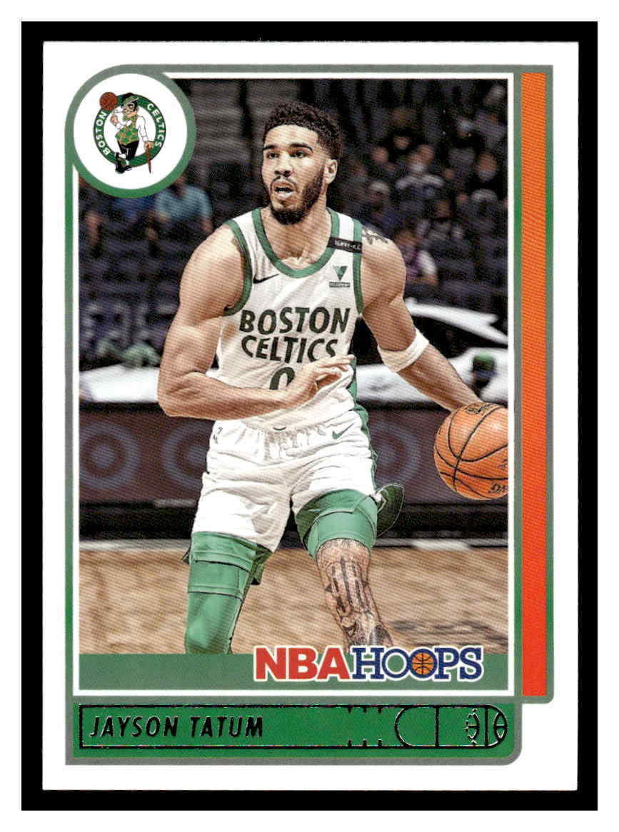 2021 Hoops #197 Jayson Tatum Purple