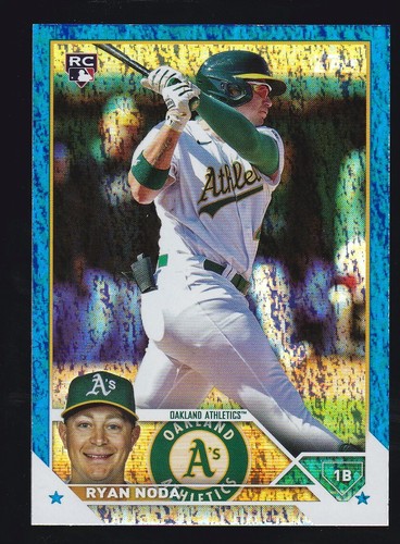 2023 Topps Update Series #US75 RYAN NODA RC 220/999 BLUE FOILBOARD ROOKIE CARD - Picture 1 of 3