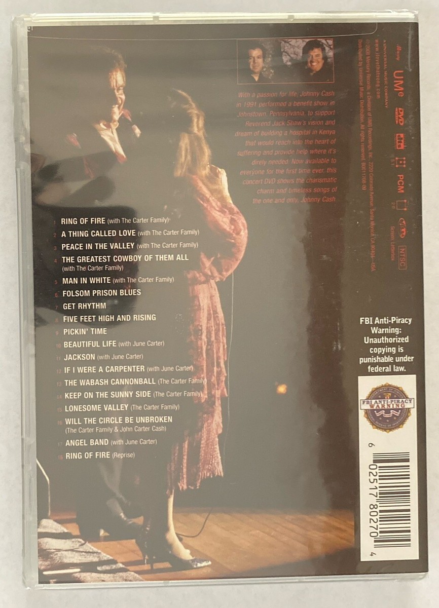その他 Cash for Kenya: Live in Johnstown Pa [DVD] Amazon.com: Johnny Cash: Cash for Kenya - Live in Johnstown