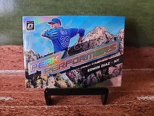 2019  Donruss Optic #PP-7 Edwin Diaz Peak Performers *Holo* Silver Mets