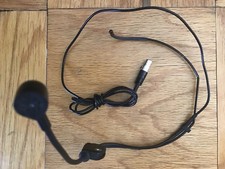 Shure WH20 Dynamic Headset Microphone with XLR connector.