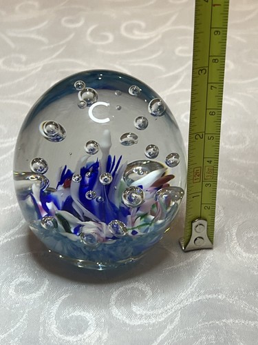 Gibson Kunstglas Kristall Briefbeschwerer - Bild 8 von 9