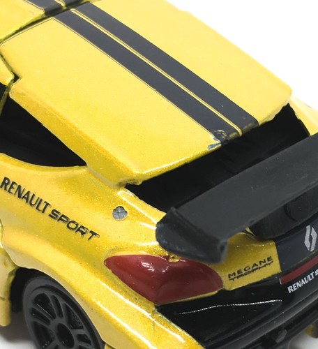 Majorette Renault Megane Trophy Racing Yellow - Wheel D5SB 1:64 (3") Defects 001 - Picture 5 of 5