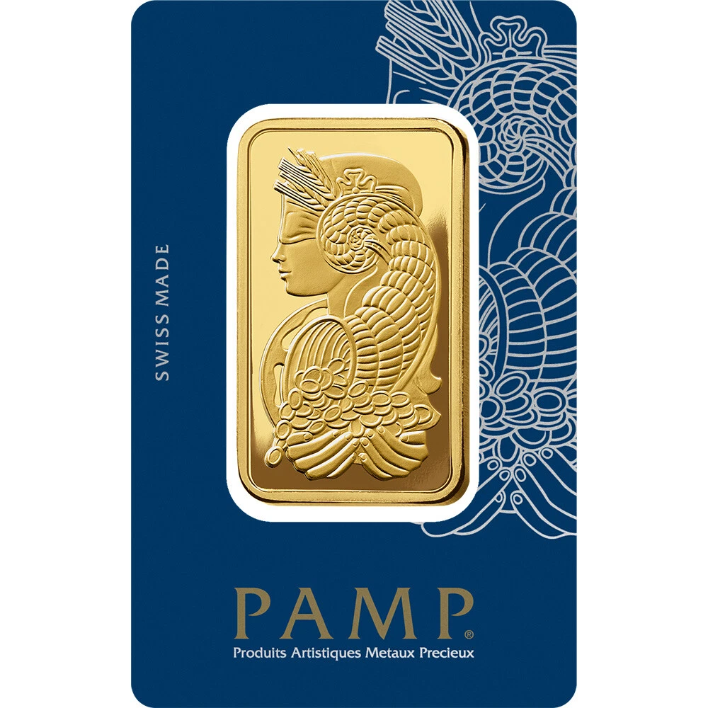 50 g Precious Metal Content per Unit Pamp Suisse Bullions for sale