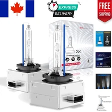 Durable D3S Xenon HID Bulbs - 8000K Blue, 3600 Lumens - Vehicle Specific Fit