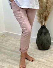 Womens Stretch Camouflage Army Magic Trousers Ladies Italian Comfy Joggers Pants