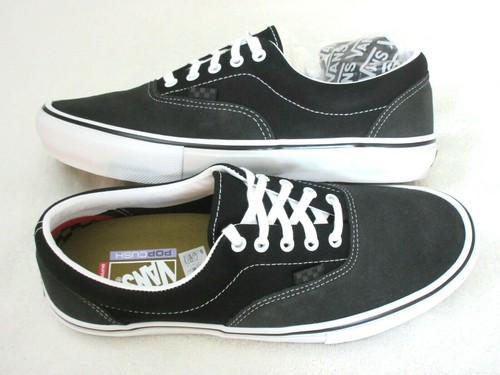 mens black vans size 12