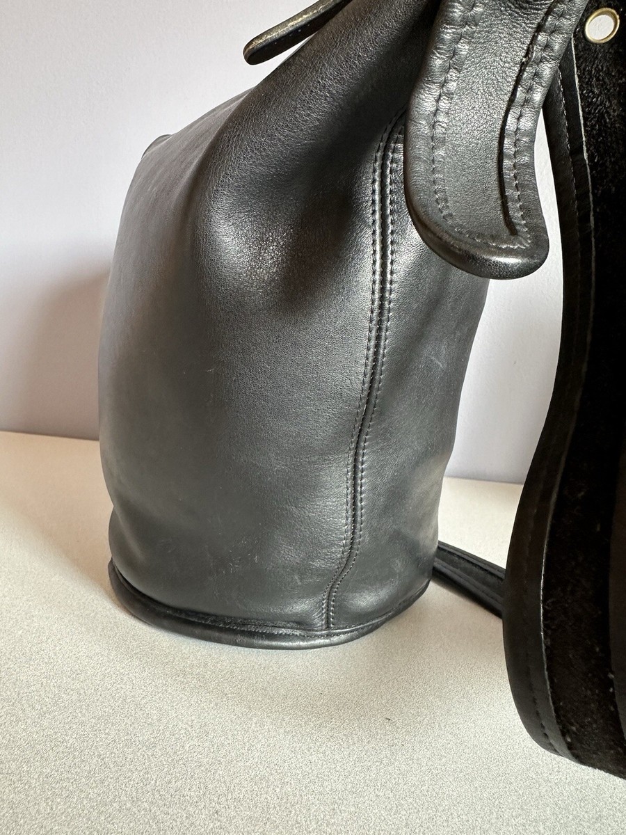 Authentic Coach 9953 Helen Legacy Black Leather Large Duffle