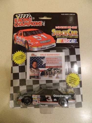 Lot of 5 1990's Nascar Diecast Cars: Dale Earnhardt, Jeff Gordon & More - Picture 3 of 6