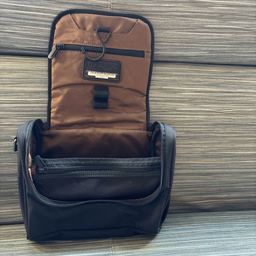 TUMI HANGING ZIP TRAVEL, KOSMETIKTASCHE SCHWARZ/BRAUN