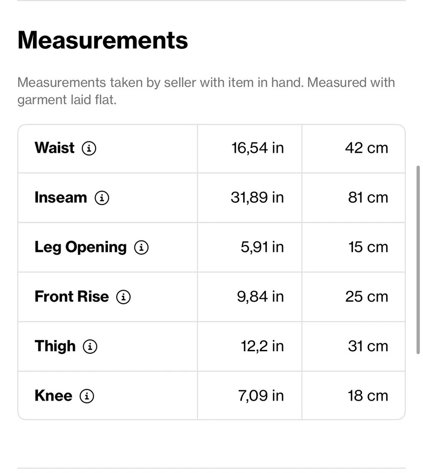 Pantalón Pantalón Jean Chino Takeshy Kurosawa 32/32 Avantgarde 3D Y2K Vintage  Foto 2 de 4