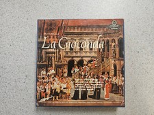 Ponchielli La Gioconda Complete Recording London 2X 7 1/2 REEL Box Set '57