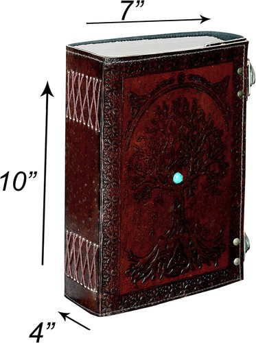 Tree Of Life Large Leather Journal Handmade Writing Notebook Diary Sketchbook - Picture 3 of 8
