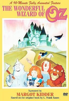 New THE WONDERFUL WIZARD OF OZ DVD 2004 Animated Feature Margot Kidder FREE SHIP