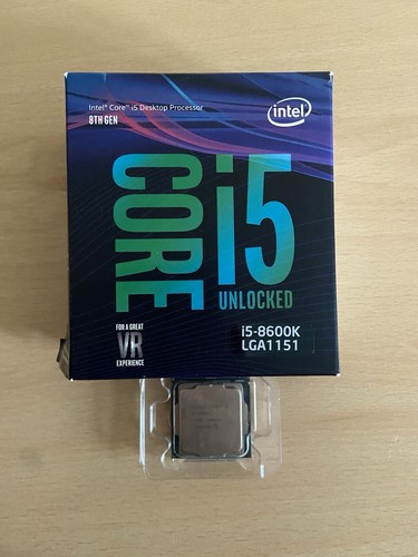 Intel Core i5-8600k 3.60GHz Hexa-Core LGA 1151 Processor CPU