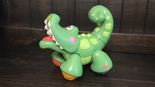 Fisher-Price Click Clack Zoo Green Crocodile Alligator Baby Toddler Toy