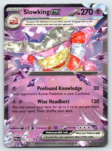 Slowking ex 086/193 ~ English Near Mint