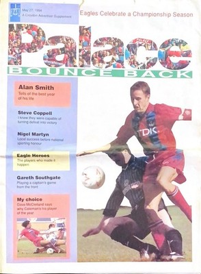 Croydon Advertiser Supplement - Palace Bounce Back - 27. Mai 1994